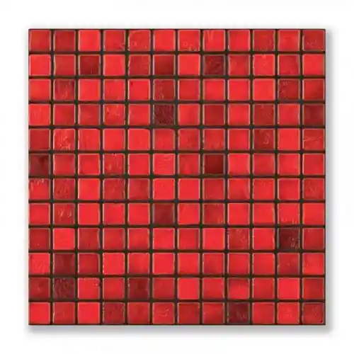 Intermatex Cenefa Porcelanica Mystic Red 30 X 30 Centímetros