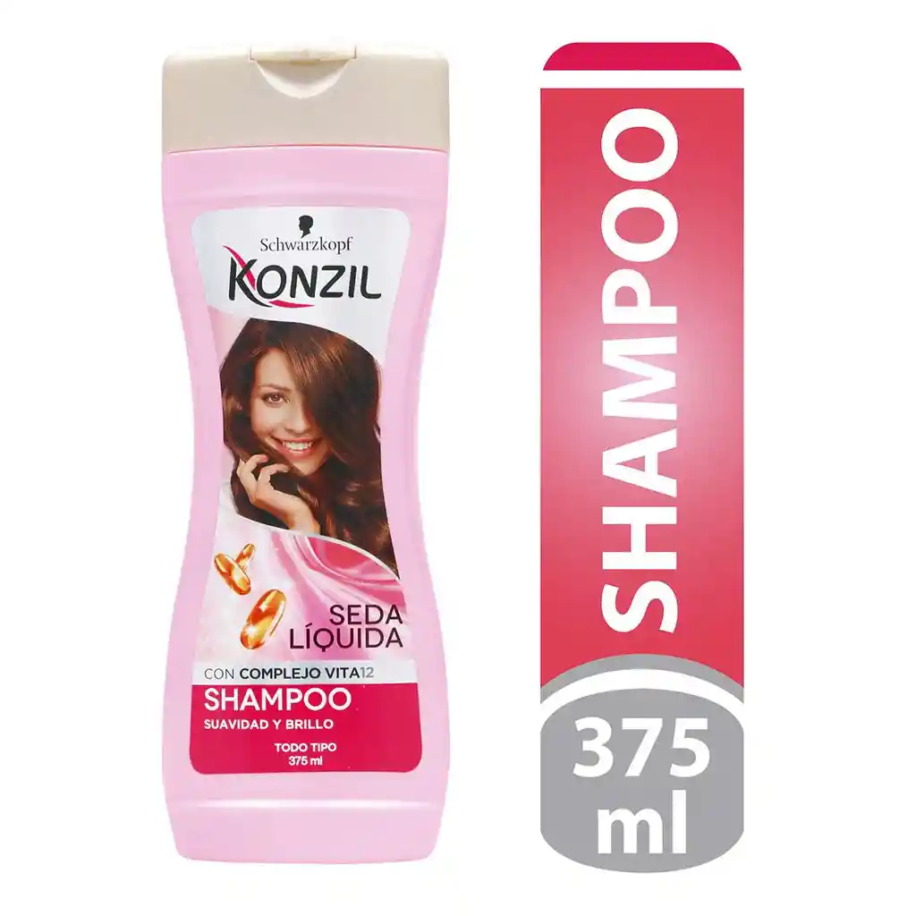 Konzil Shampoo Capilar Seda Líquida