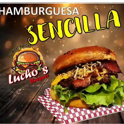 Hamburguesa sencilla