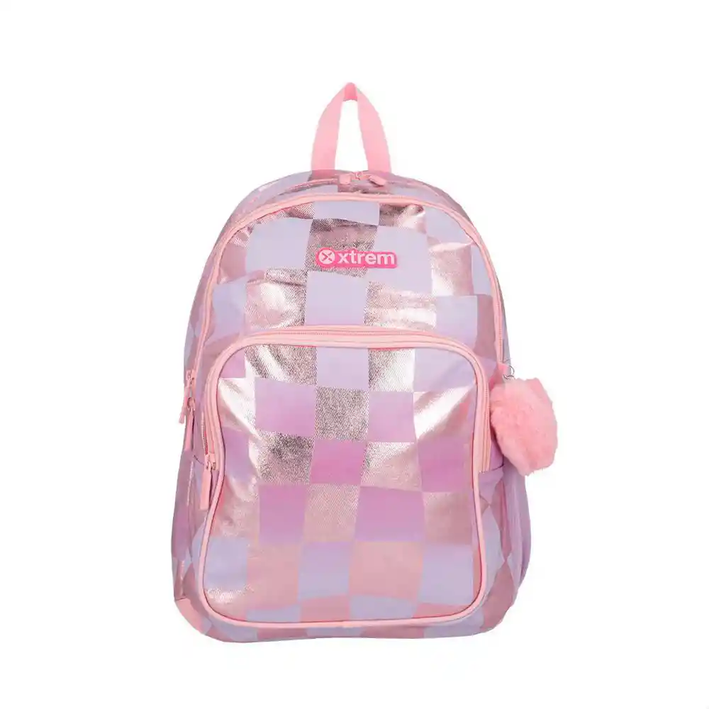 Morral Hopper 4xtlilac Chec Lilac