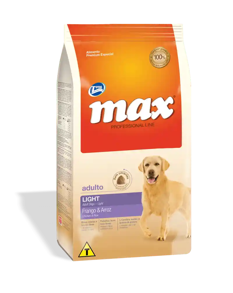 Max Alimento para Perro Adulto Light 