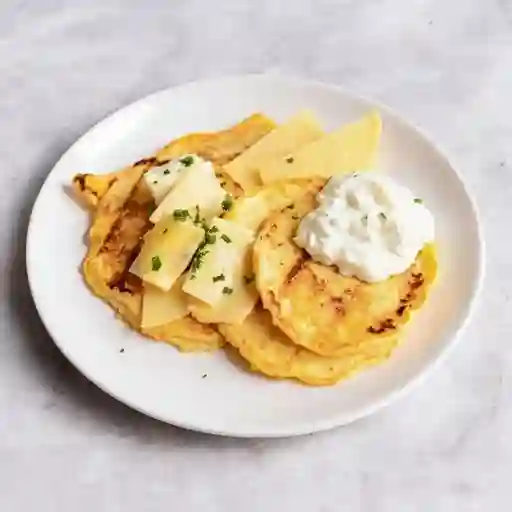 Cachapas con Queso Blanco