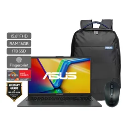 Asus Vivobook Go 15" E1504fa-nj1092w Amd Ryzen 5 16gb 1tb + Morral y Mouse