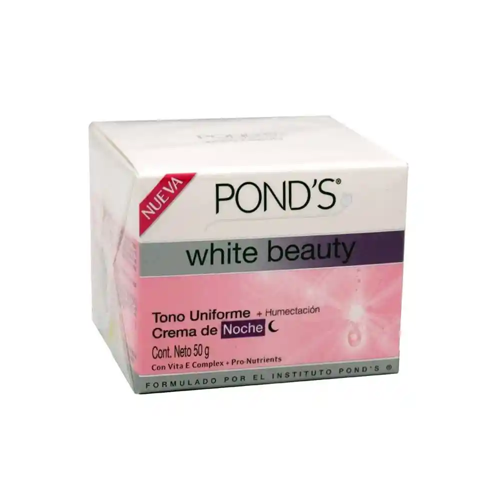 Ponds Crema Facial de Noche White Beauty