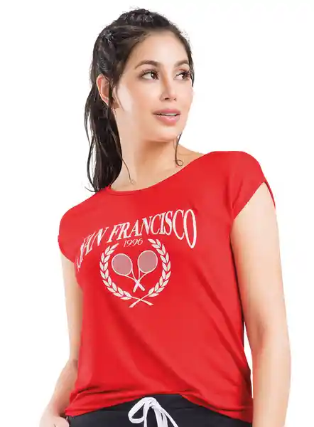 Camiseta Rojo Talla M 20021606