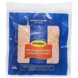 Pechug Pavo Ahum Miel Butterball Tj