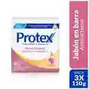 Jabón Antibacterial Protex Omega 3 110 g x 3