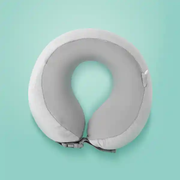 Almohada de Viaje Ajustable Para el Cuello Gris Miniso