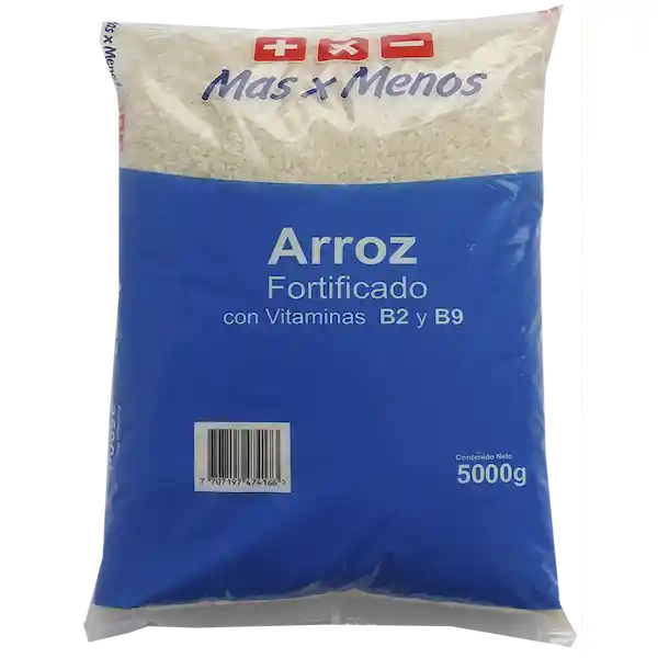 Mas x Menos Arroz