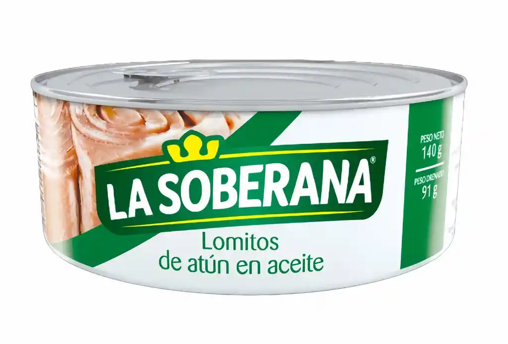 La Soberana Lomitos de Atún en Aceite 