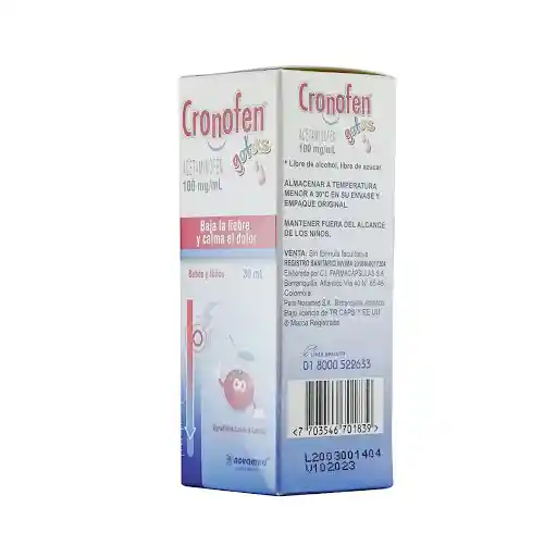 Cronofen Gotas Pediátricas (100 mg)