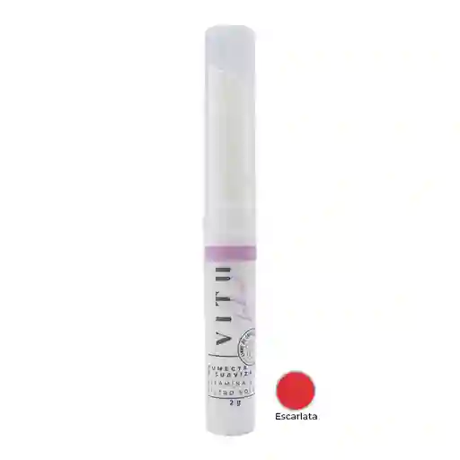 Labial Vitu Vitamina e Escarlata