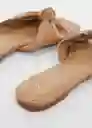 Sandalias Moni Camel Talla 40 Mujer Mango