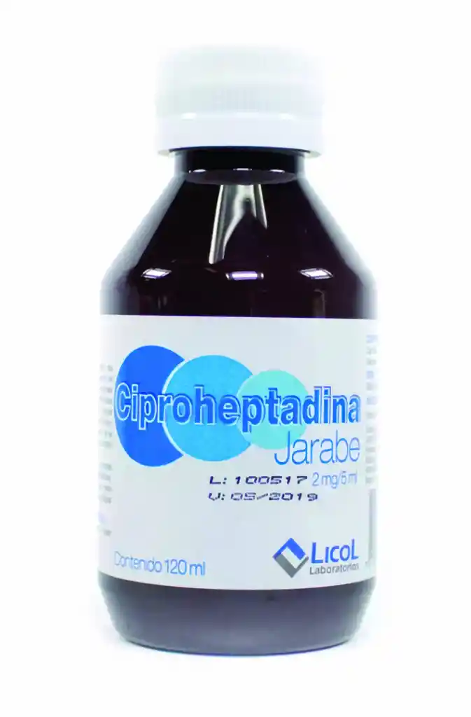 Laboratorios Licol Ciproheptadina Antihistamínico (2 Mg) Jarabe