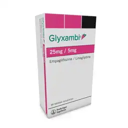 Glyxambi Boehringer Ingelheim 25Mg 5Mg 30 Tabletas