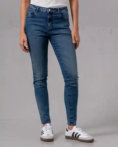 Jean Magic Up Mujer Azul Aurelia Medio Talla 6 89889 Rifle