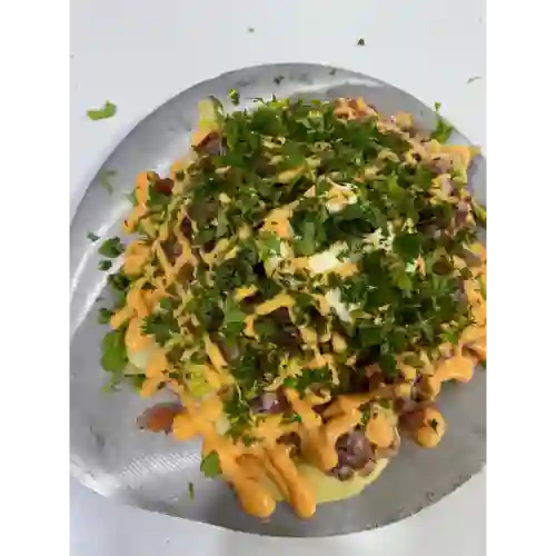 Nachos con Carne Desmechada
