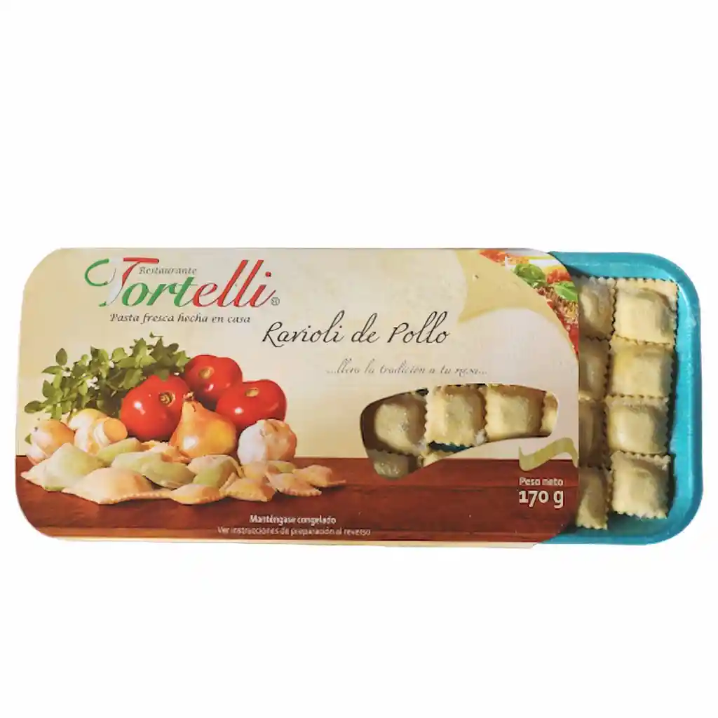 Tortelli Ravioli de Pollo