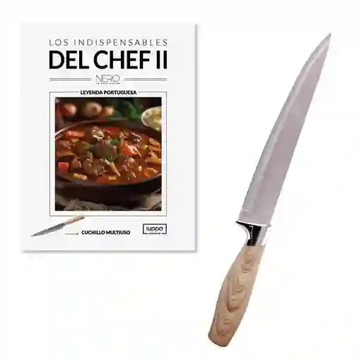 T4 Cuchillo Multiuso + Libro Luppa