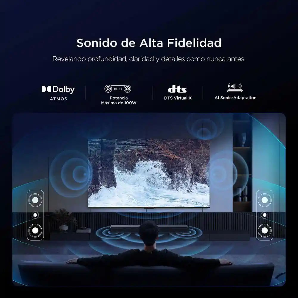 Barra Sonido S45h 100 W Tcl S45h