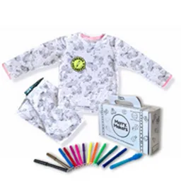 Camiseta Coloreable - Estampado Colombia Talla 4