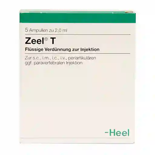 Zeel T Heel 2Ml X 5 Ampollas