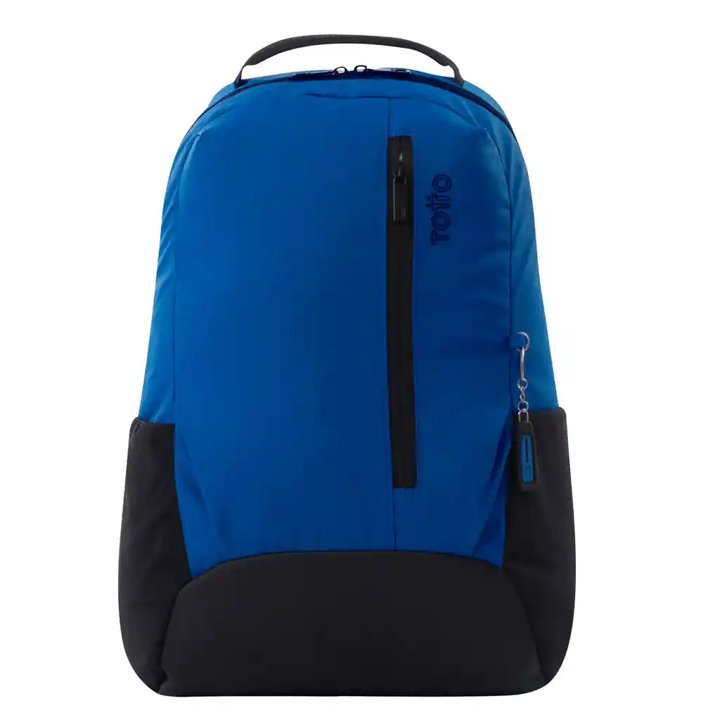 Morral Universitario Porta Pc 16" Detroit Negro/azul