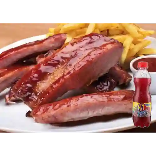 Combo Costilla Ahumada + Hit Mora 500 ml