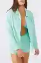Camisa Manga Larga Leni Mujer