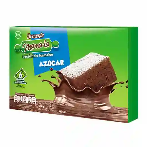 Mama-Ía Brownies Cubiertos de Azúcar