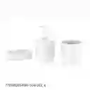Set X 3 Accesorios Baño Blanco Finlandek Setab