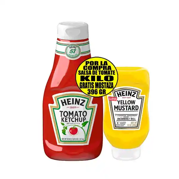 Heinz Salsa Tomate + Mostaza