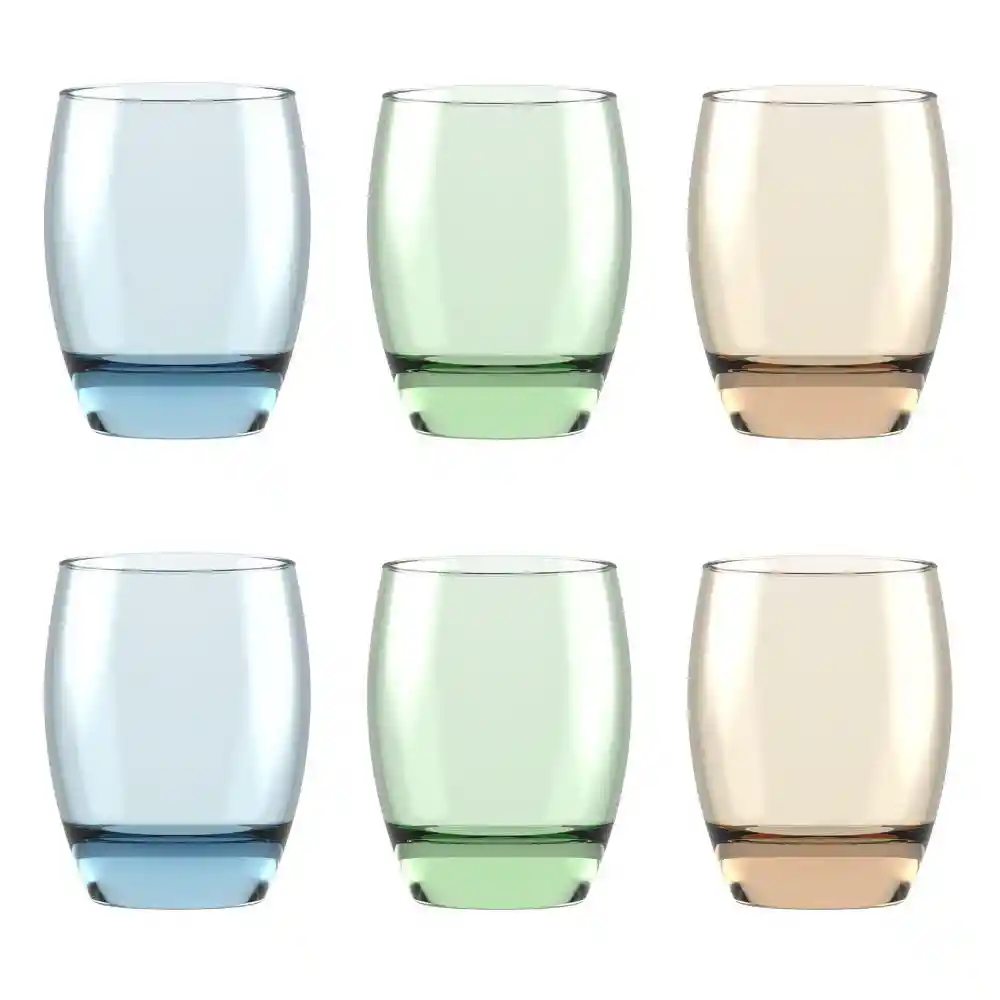 Set X 4 Vasos Dibai Cortos Cristar 0728cc6ex