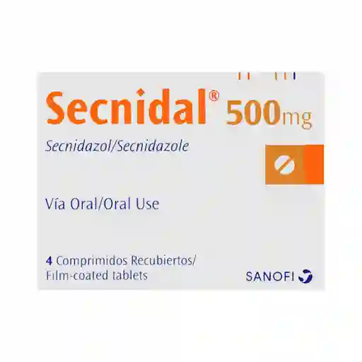 Secnidal Antibacteriano (500 mg) Comprimidos Recubiertos
