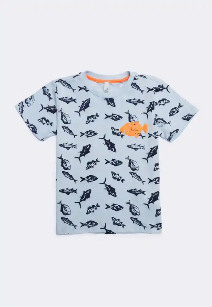 Camiseta Manga Corta 9/12meses-estampad4