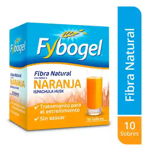 Fybogel Fibra Sabor Naranja
