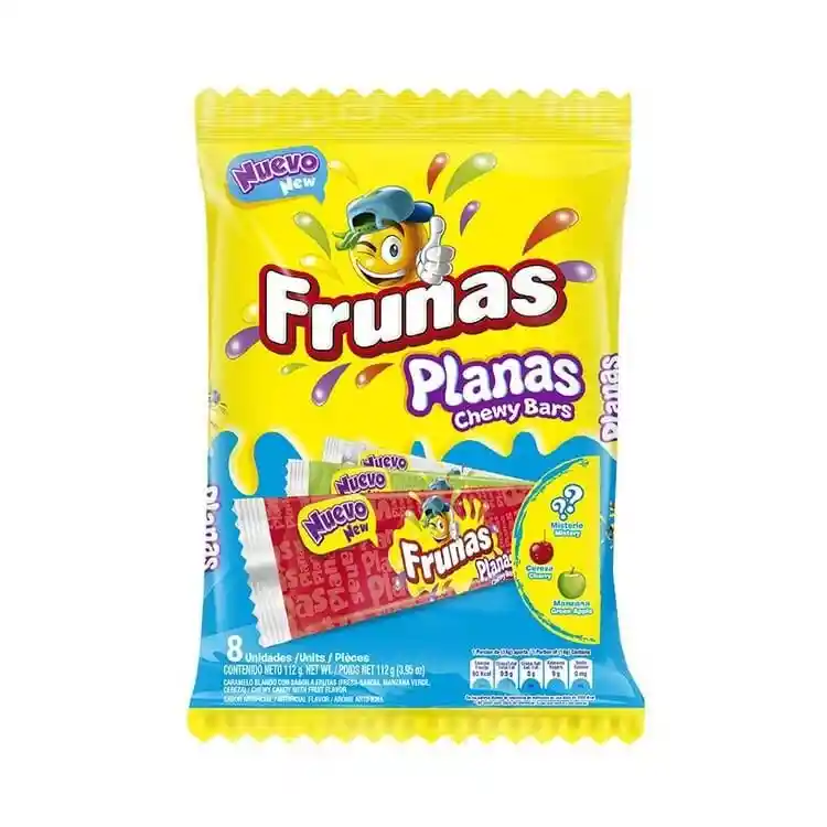 Frunas Dulces Planas Chewy Bars