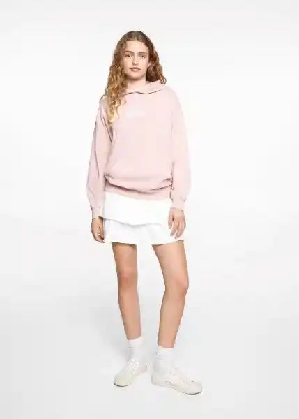 Sudadera Things Rosa Talla 20 Niñas Mango