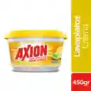 Lavaplatos en Crema Axion Lima Limon 450g
