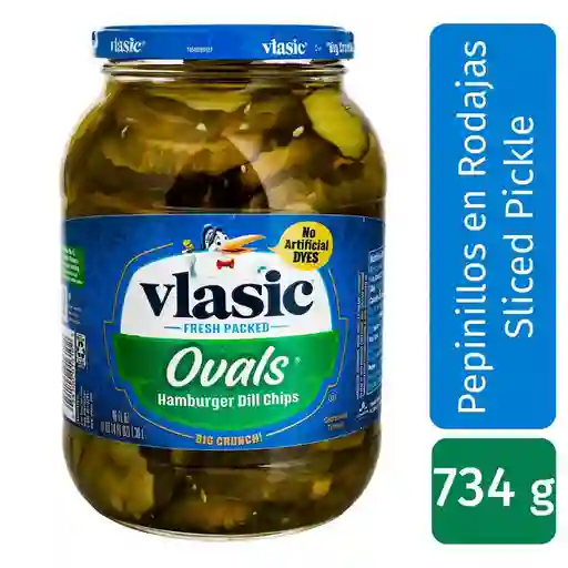 Vlasic Pepinillo Rebanados Hamburger Dill Chips