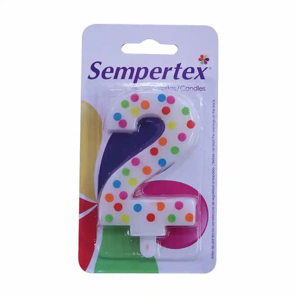 Sempertex Vela Numérica Polka #2
