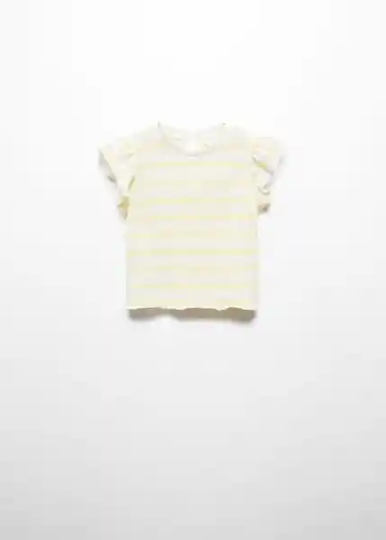 Camiseta Carmi Amarillo Talla 71 Niña Mango