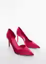 Zapatos Audrey 42 Fucsia Talla 37 Mujer Mango