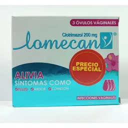 Lomecan Óvulos (200 mg)