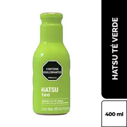 Hatsu té Verde Sin Calorías Vidrio 400 mL