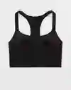 Top Aerie Negro Talla: LARGE 1354073 American Eagle