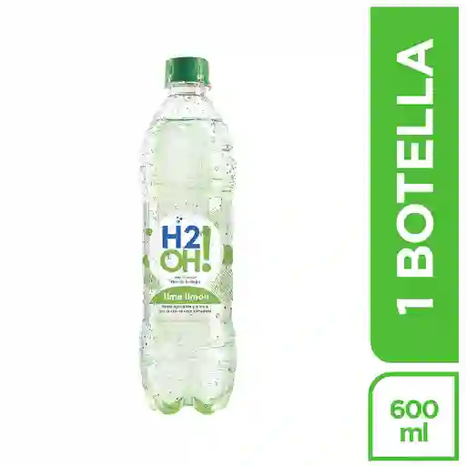 Agua H2o Lima Limón 600 ml