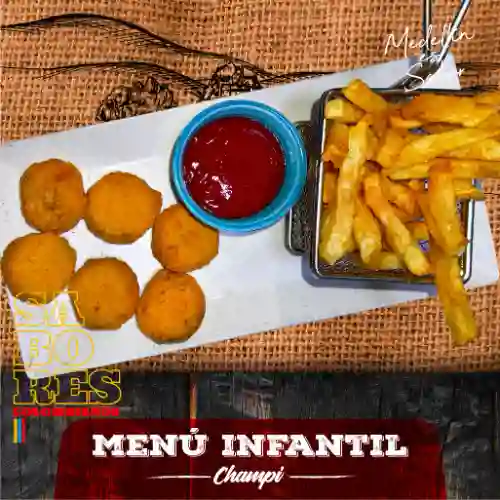 Nuggets ( Menú Infantil )