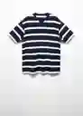 Camiseta Anouks Navy Talla XL Hombre Mango