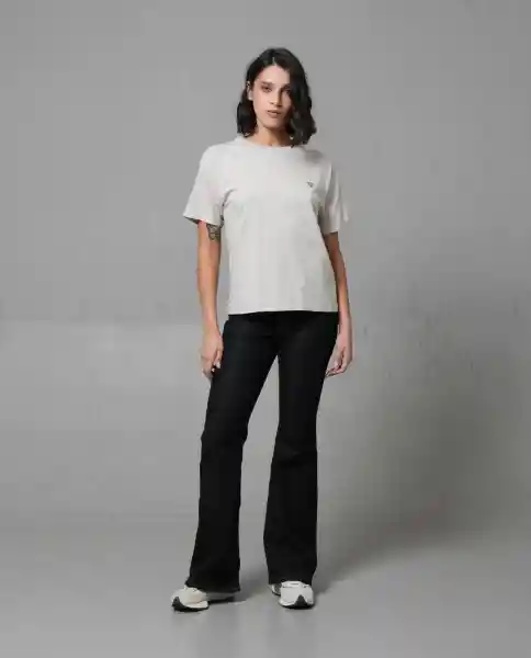 Camiseta Mujer Beige L 200G000_BEI130607 Rifle